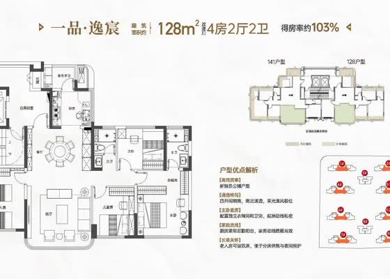128户型-一品·逸宸