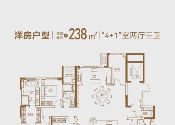 5室2厅3卫