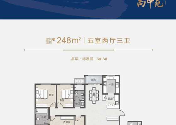 西苑多层248 6#8#标准层