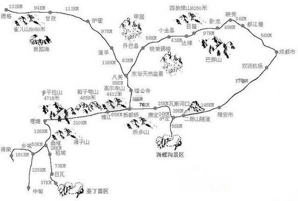 盘点30条从川贵渝出发的自驾游宠物,一个月一5.4攻略魔兽世界升级路线图片