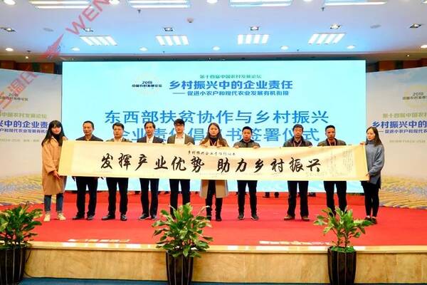 温志芬参加第十四届中国农村发展论坛:造血式
