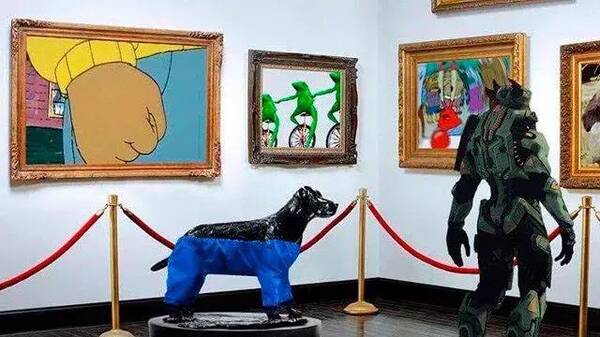 表情包已经占领墨西哥首都的博物馆了……