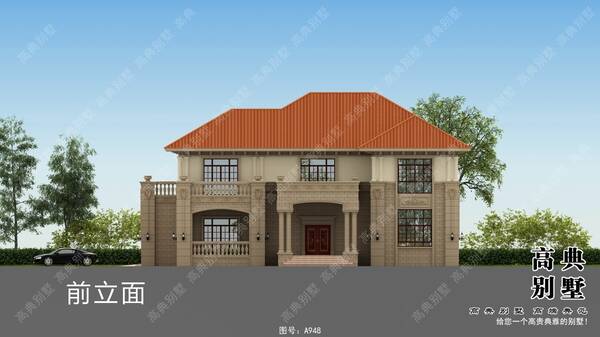 推荐一款别墅自建房设计图,比较热门的欧式别