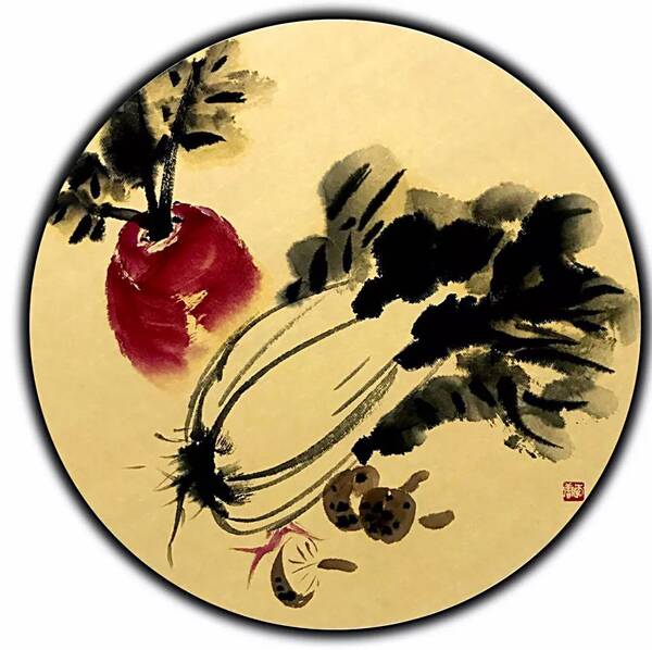 陕西画家李唐国画作品欣赏