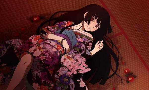 也是个挺悲剧的人物,动画《地狱少女》的地狱少女,平时看起来像个
