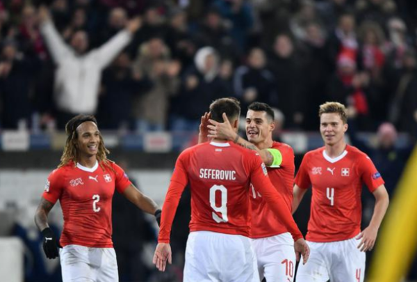 瑞士大胜比利时揭对手短板,阿扎尔兄弟联手难