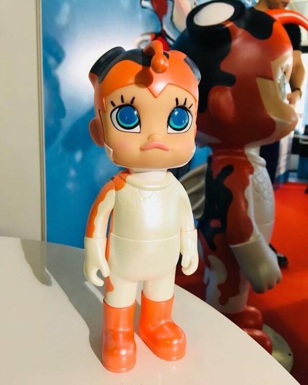 ToySoul2018亚洲塑胶展吉祥物人偶「鱼童」pc玩具挤塑图片