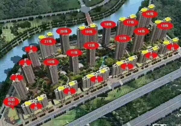 惠州九洲玉带湾户型赠送面积真的很多，房价和壹方水榭保利阳光城类似-营销中心