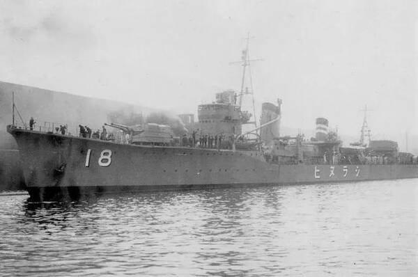二战结束后日本赔给中国多少艘军舰？其中一艘驱逐舰最为传奇