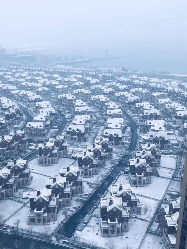 青岛最新雪景图来了,美得不像话!
