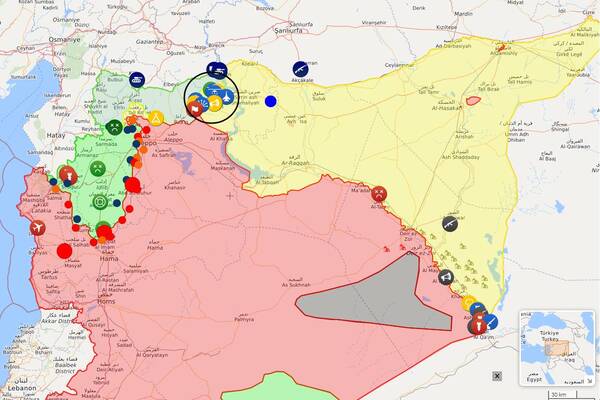 库尔德武装请叙利亚政府军抢先入驻曼比季,土耳其继续图片