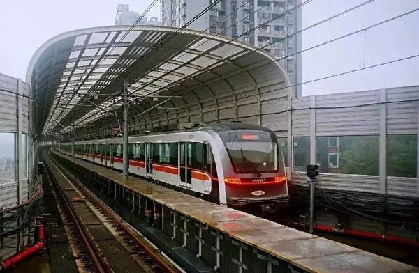 重庆轻轨环线图片