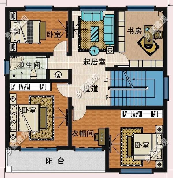 看腻了灯红酒绿,厌倦了城市喧嚣,很多人会选择回老家盖栋漂亮房子,过潇洒的生活。等小编有钱了,也要回乡盖一栋别墅,过无忧无虑的日子。那里没有快节奏的生活,没有车辆喧嚣。有的只是青山绿水,蓝天白云和我爱的人,生活无限美好。逢年过节或假期度假一家人能聚在一起。回乡盖别墅是许多人的心愿。 今天这款三层别墅,简欧风格。坡屋顶的365bet体育开户网址_365体育投注怎么玩_365bet体育开户极具美感。室内布局也能满足一家人的生活需求。建一栋这样的别墅日子不要太享受。 蓝色坡屋顶,多窗多露台的欧式经典365bet体育开户网址_365体育投注怎么玩_365bet体育开户,话不多说,效果图平面图就在下方,快来欣赏。 效果图1 效果图2