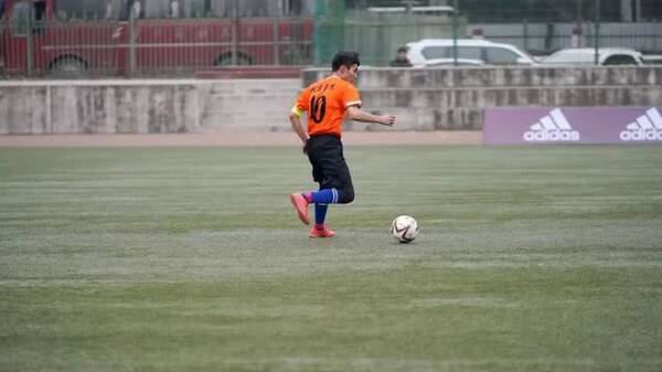 西安城市建设职业学院足球队参加2018-2019阿迪达斯全国青少年校园足球联赛