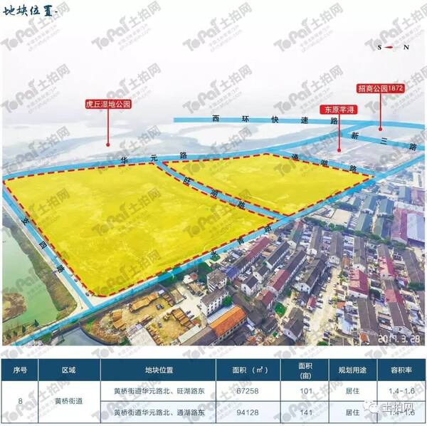 黄桥街道虎丘湿地公园北侧,永青路南侧地块