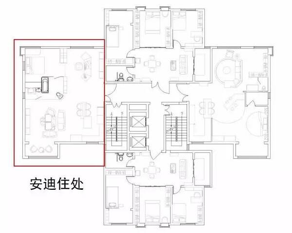 欢乐颂第一季剧照 在家里有个办公区域,四台显示器,随时了解股市