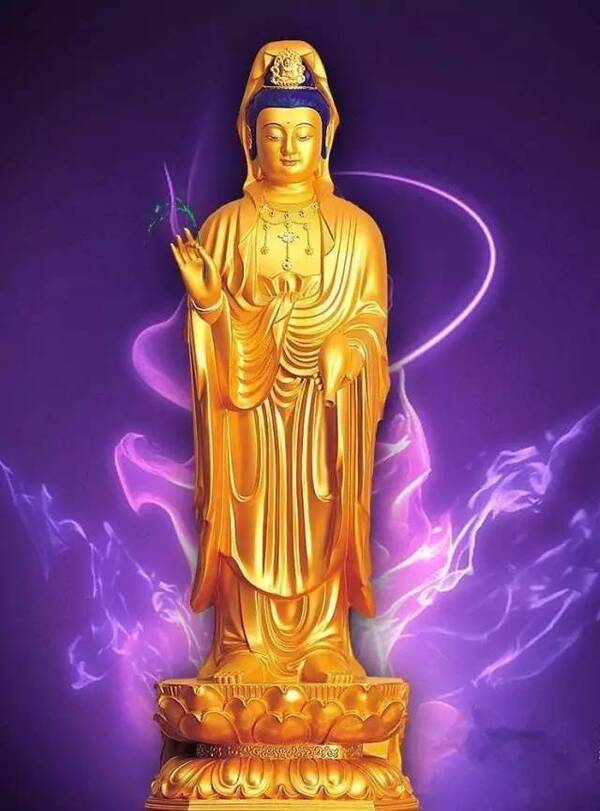 阿弥陀佛 大势至菩萨 又叫做阿弥陀三尊 阿弥陀佛是西方极乐世界的