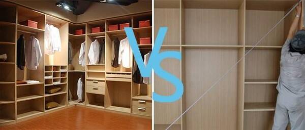 自己找木工打家具,还是买成品定制家具的好?