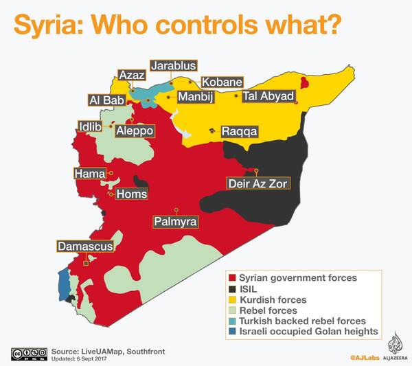 而以英国为基地的叙利亚人权观察组织称,该油田附近并没有发生战斗.图片