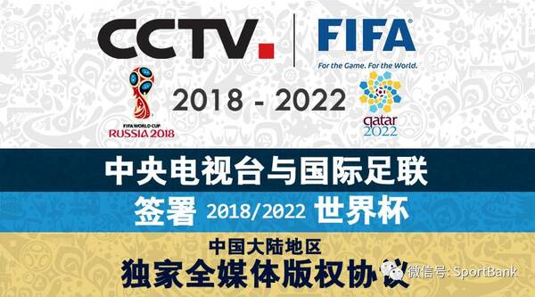 央视拿下两届世界杯独家转播权,中国市场顶级