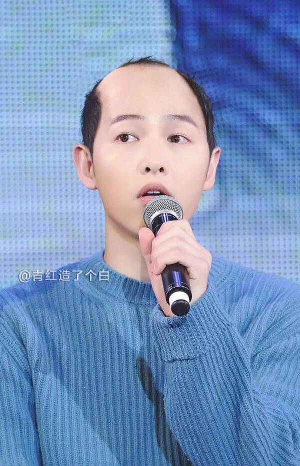 当红小生秃头照,鹿晗杨洋无法直视,为何感觉就