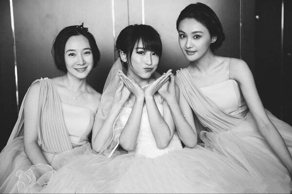 郑爽唯一一次当伴娘献给了谢楠,吴京却找了张