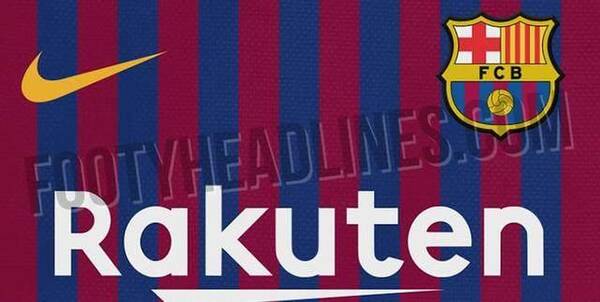 巴萨2018-19赛季球衣曝光:裤袜复刻百年款 这