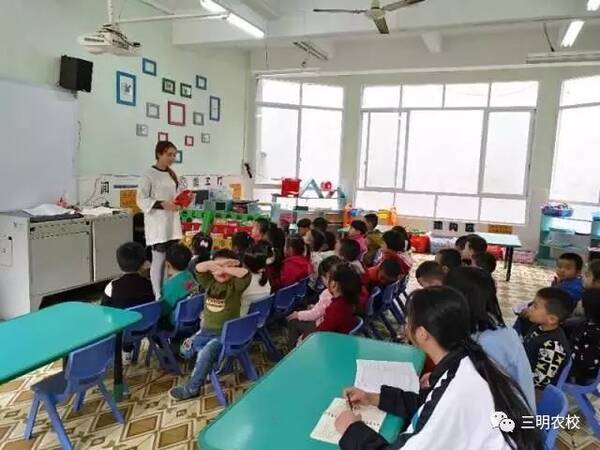 我校幼教专业学生到沙县第一幼儿园实习