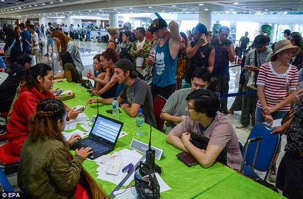 1.7万中国人被困巴厘岛:天朝果断派6架飞机撤