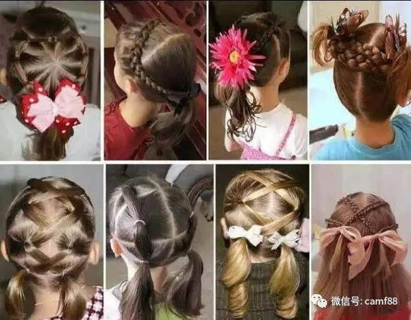 精美凉鞋需要儿童,你的儿童是不是编发换发型了!宝宝发型脚后跟的编发图片