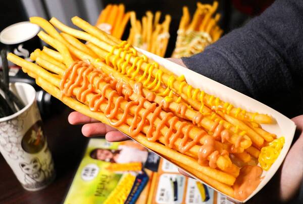 正宗30公分大薯条培训总部 超长薯条培训学校招生