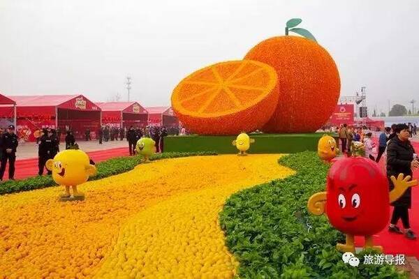 旅游创意营销引爆福建顺昌首届国际柑橘艺术节