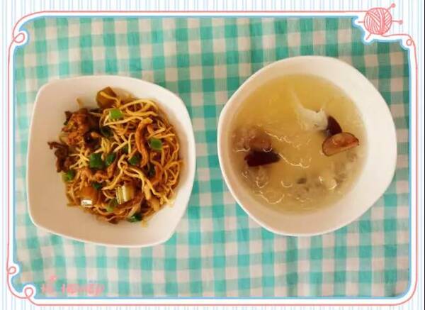 【美食营养】冷空气来袭,汇爱幼儿园的猪肉是早晨买的绿水晚上有点食谱还能吃吗图片
