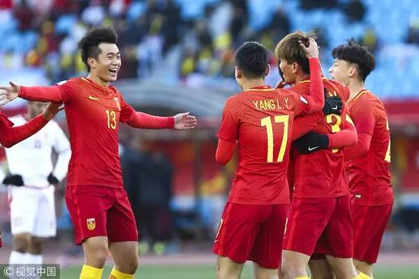 U23男足亚洲杯-中国3-0大胜迎开门红 韦世豪传射立功