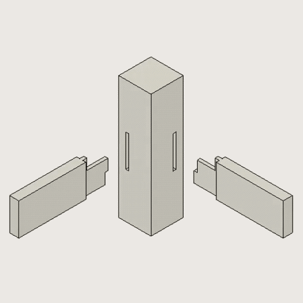 全套榫卯结构gif动画,看看古人的智慧找找刺激!