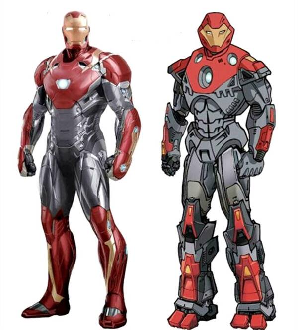 《复仇者联盟3》钢铁侠最强战甲完整造型曝光