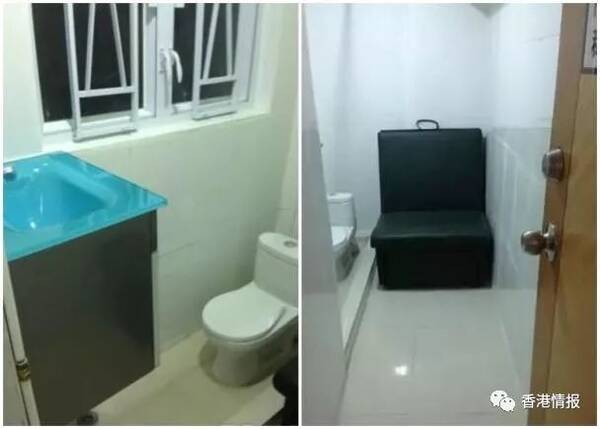 香港厕所住房3.6平米月租2900元!简直是港人
