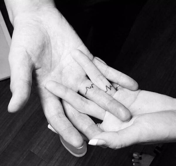 超有爱的迷你情侣纹身!纹着不疼,恩爱却爆棚!