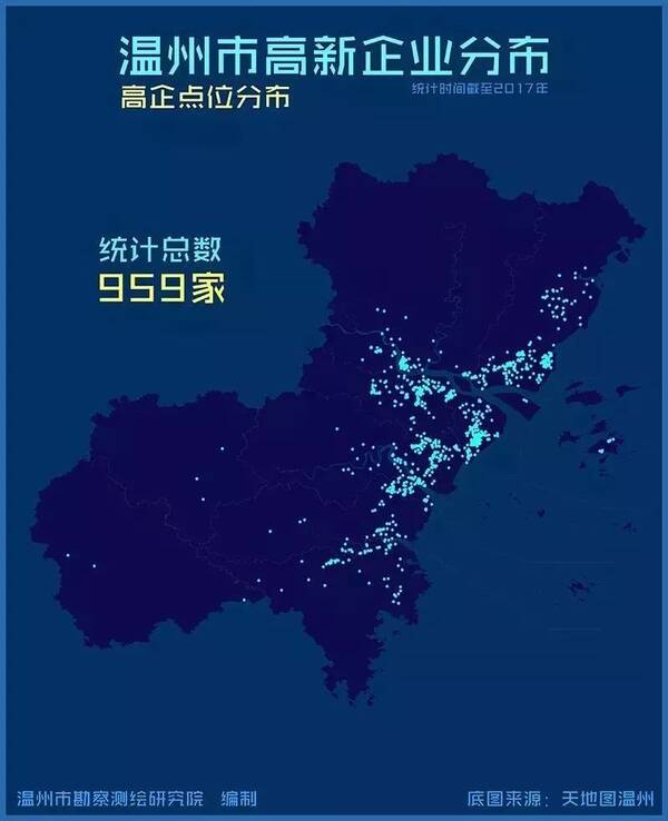 厉害!温州市高新企业数达959家!总数及占比最