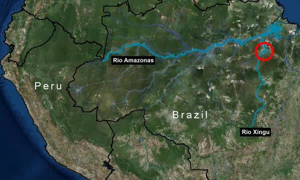 世界上最受争议大坝:仅用7年,亚马逊雨林变千疮百孔图片