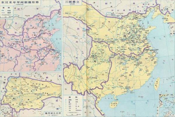 从地图上可以看到河东离当时东汉的都城洛阳不远,董卓这一下赌对了图片