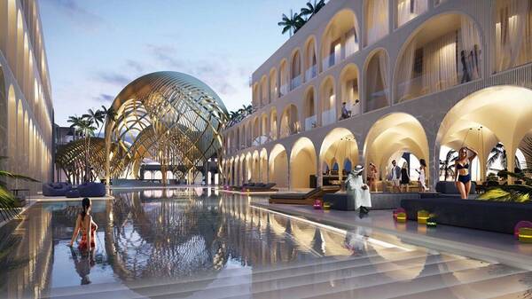 迪拜建造自己的水上威尼斯豪华度假村