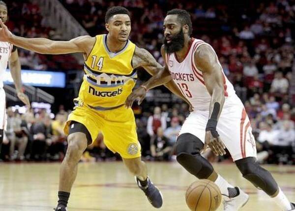 哈登生涯6大关键表现,一打五准绝杀,2记后撤步