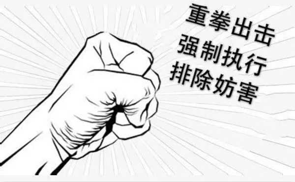 决胜基本解决执行难|重拳出击!三江县法院强制执行一批排除妨害纠纷案!