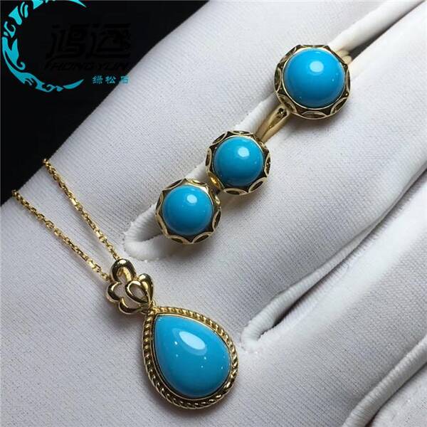 鸿运绿松石:绿松石日常佩戴和保养