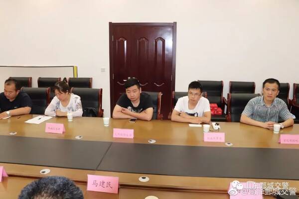 鄄城交警大队召开媒体通气会,看看都说了啥事