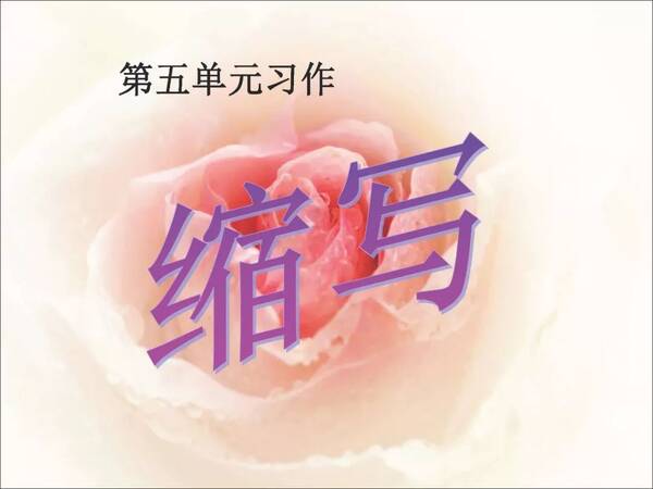 人教版五年级下册期末作文总复习