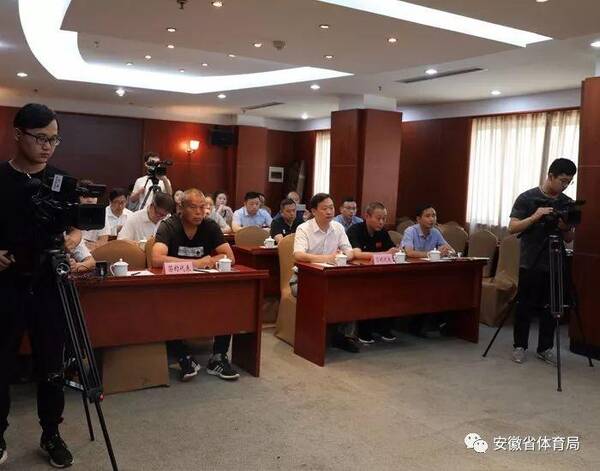 2018年安徽省龙舟公开赛(系列赛)新闻发布会召