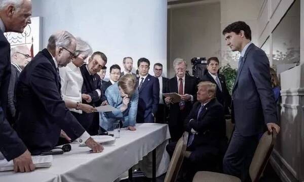 六大门派围攻光明顶,特朗普提前逃离G7峰会