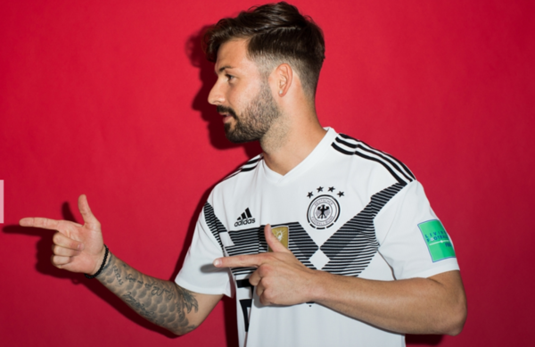 2018俄罗斯世界杯,德国队拍摄队员官方肖像照